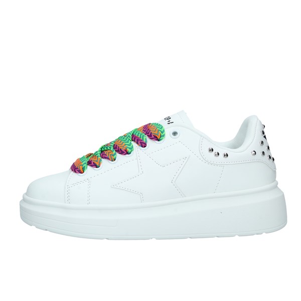 SHOP ART SNEAKERS  Donna WHITE SILVER