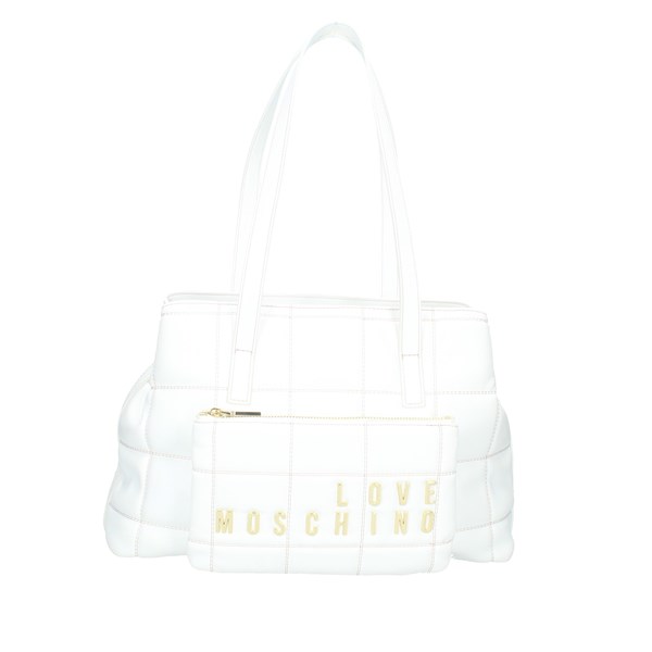Love Moschino SNEAKERS  Donna BIANCO ARGENTO