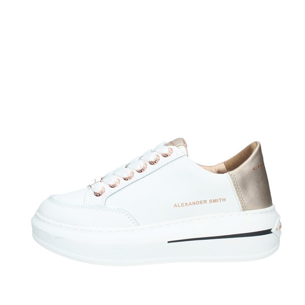 ALEXANDER SMITH SNEAKERS  Donna WHITE GOLD