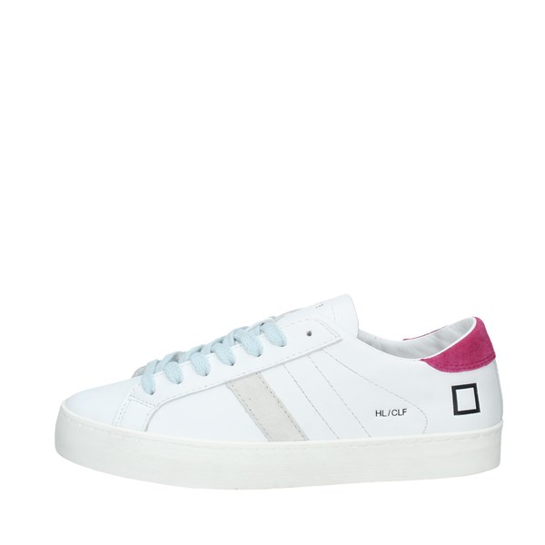 D.A.T.E. Sneakers Donna WHITE PINK