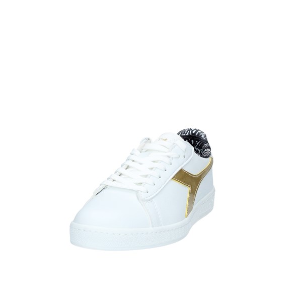 DIADORA Scarpe Donna Sneakers WHITE GOLD GAME CHARM WN