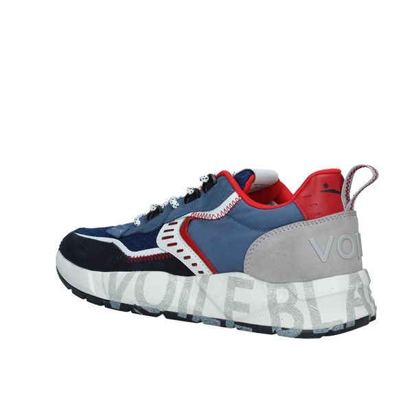 Voile blanche Scarpe Uomo SNEAKERS NAVY ROSSO CLUB01