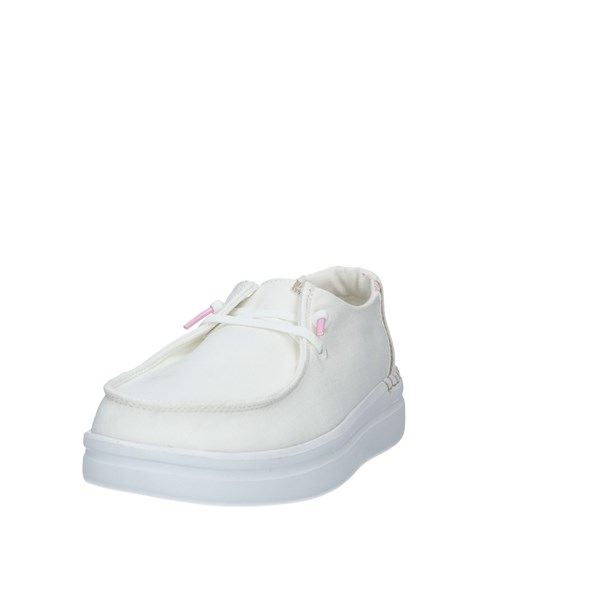 DUDE Scarpe Donna SNEAKERS WHITE WENDY RISE