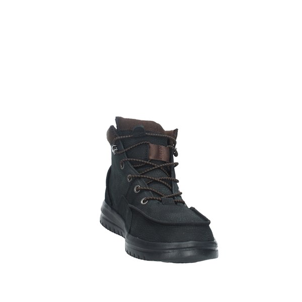 HEY DUDE Scarpe Uomo ANKLEBOOT BLACK Bradley boot toddler leather t