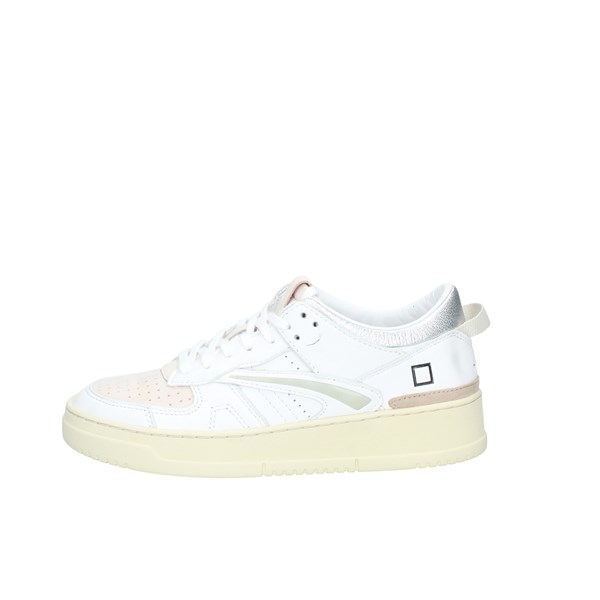 D.A.T.E. Scarpe Donna Sneakers WHITE PINK W401 TO SH WP