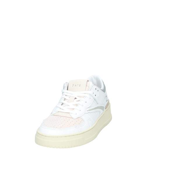 D.A.T.E. Scarpe Donna Sneakers WHITE PINK W401 TO SH WP